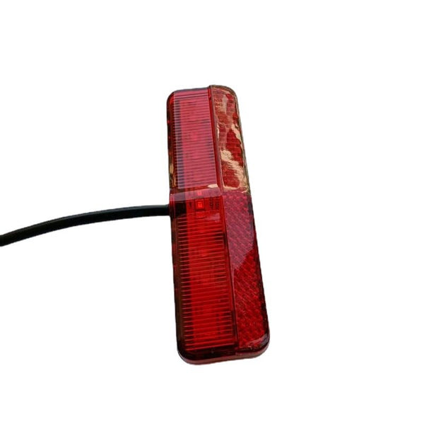 12-80V Wide Voltage Tail Light WD-015 Driving Electric Vehicle Accessories Night Running Light LED Night Riding Warning Tail Light For Electric Bicycle Electric Scooter