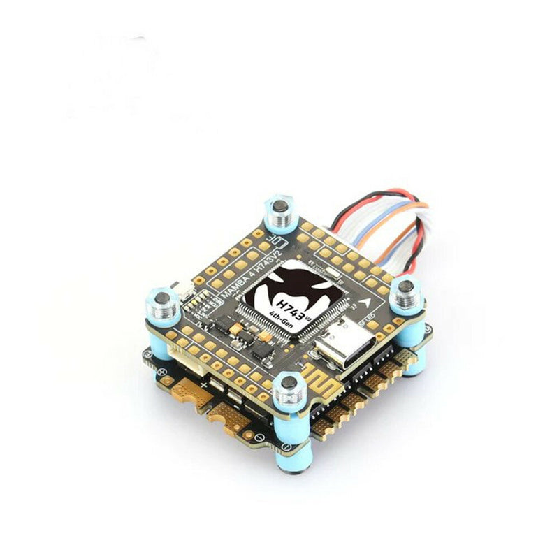 30*30mm MAMBA MK4 H743 V2 55A/65A 128K Flight Control Stack for FPV Racing RC Drone